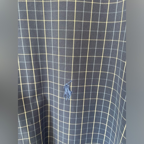 RALPH LAUREN Blake Blue Plaid Button Down EUC - Picture 5 of 5